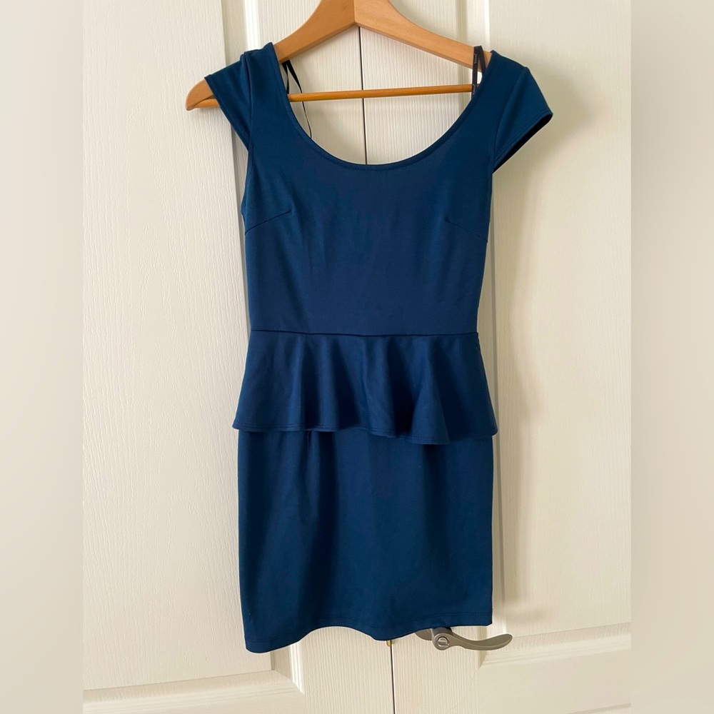 Navy blue dress